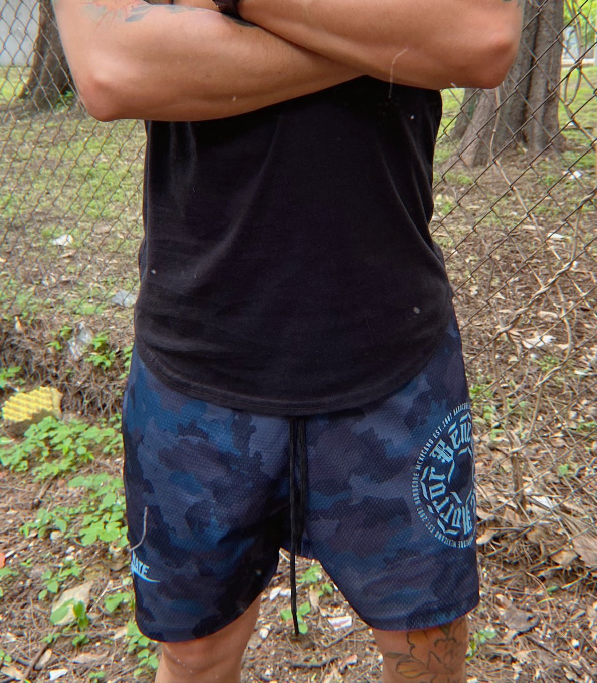Short Blue Camo 2024