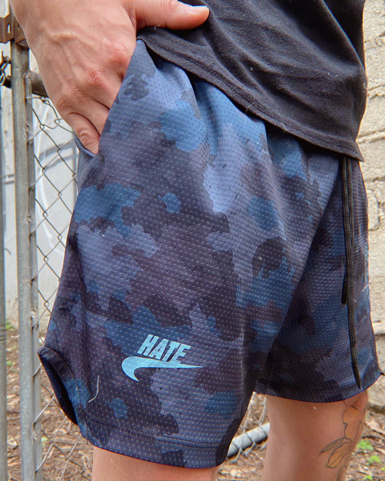 Short Blue Camo 2024