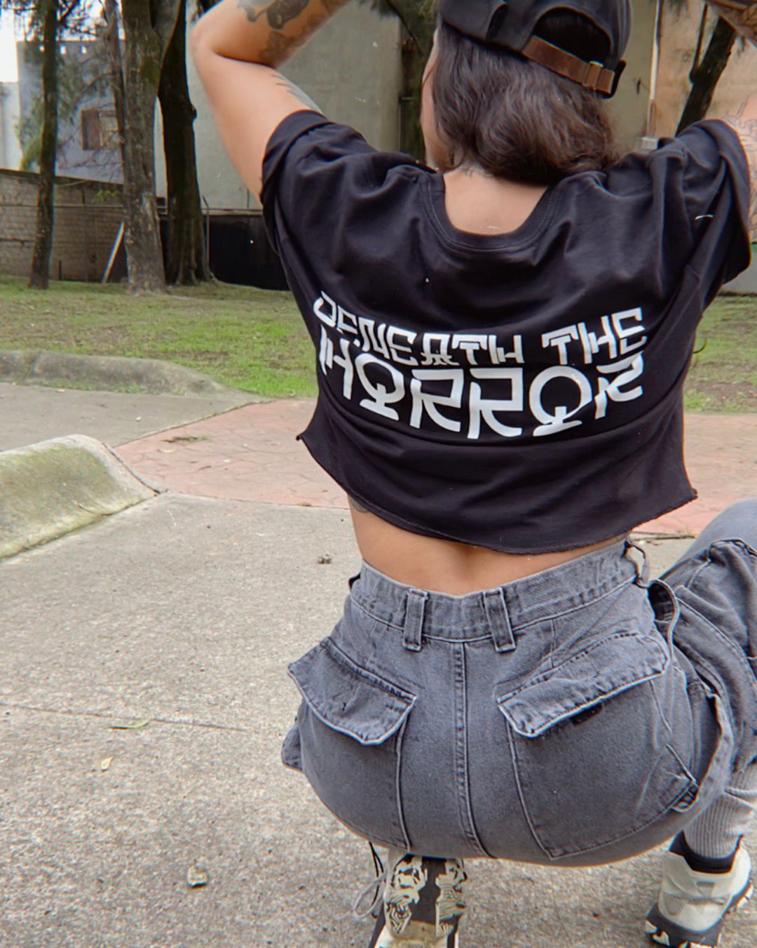 **DESCUENTO Crop Top Dragon Tee